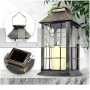Солнечный светодиодный фонарь Gold Garden Lamp 2700K Декоративный фонарь